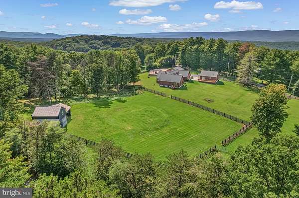 5.7 Acres of Land with Home for Sale in Capon Springs, West Virginia