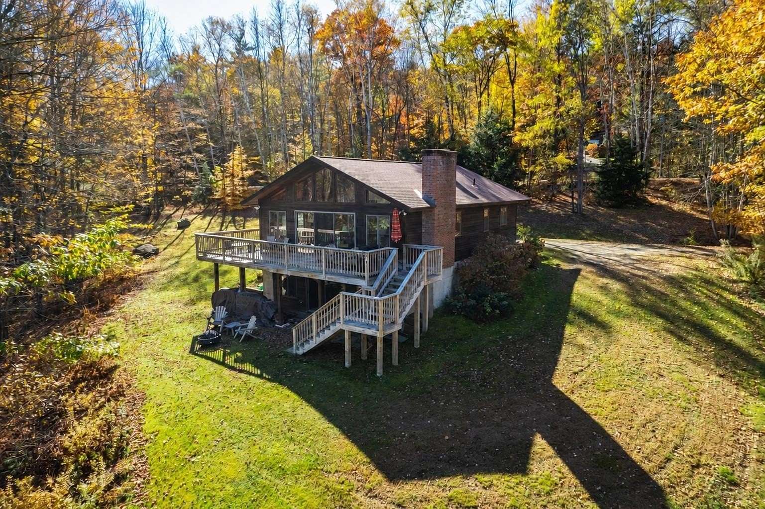5.42 Acres of Land with Home for Sale in Cavendish, Vermont
