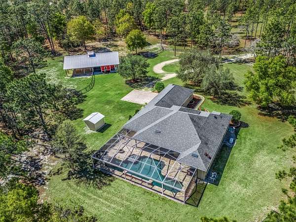 40 Acres of Land with Home for Sale in Morriston, Florida