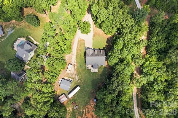 8.7 Acres of Land with Home for Sale in Sharon, South Carolina