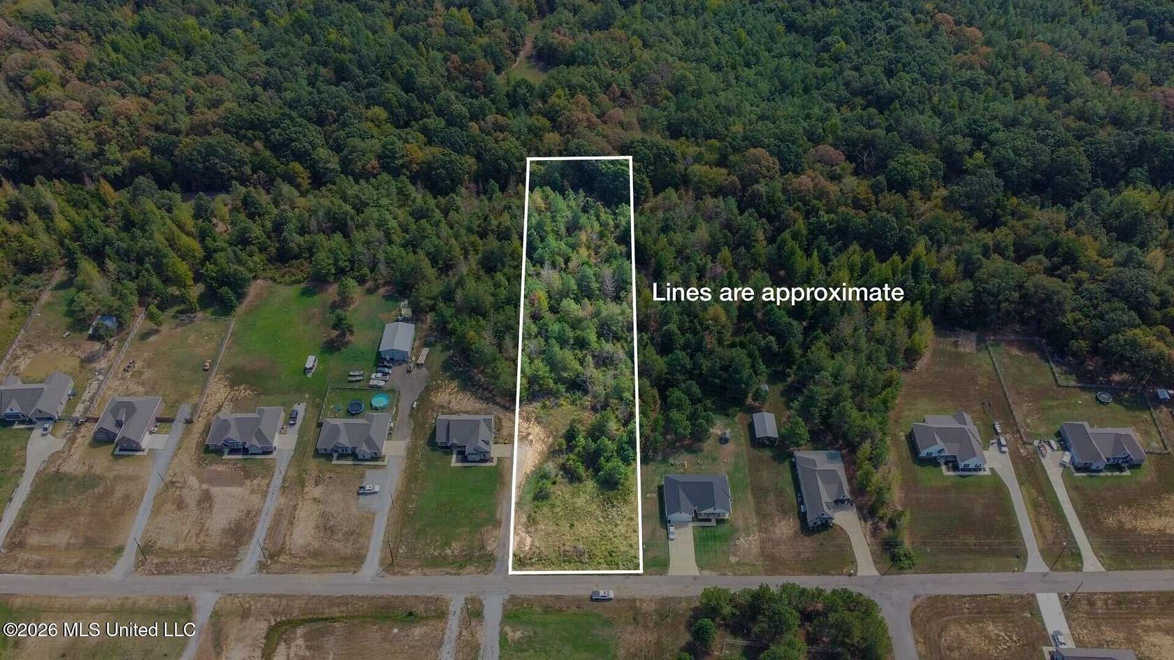 1.5 Acres of Land for Sale in Coldwater, Mississippi