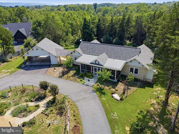 3.17 Acres of Land with Home for Sale in Shepherdstown, West Virginia