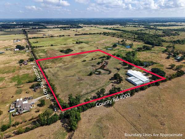 15 Acres of Land with Home for Sale in Mabank, Texas