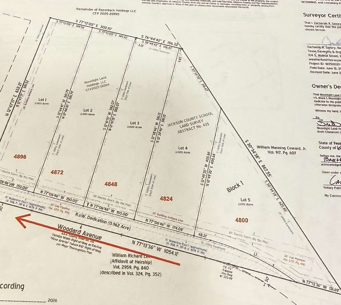 2 Acres of Residential Land for Sale in Cleburne, Texas