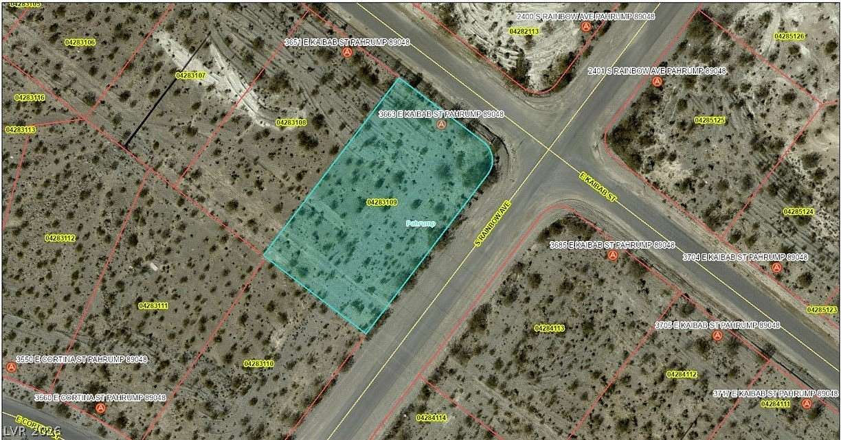 0.53 Acres of Residential Land for Sale in Pahrump, Nevada