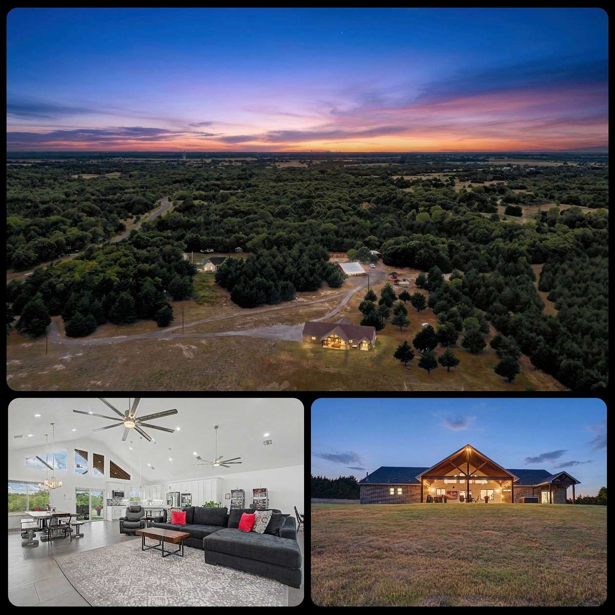 18 Acres of Land with Home for Sale in Whitewright, Texas