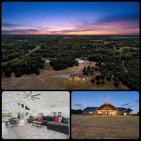 18 Acres of Land with Home for Sale in Whitewright, Texas
