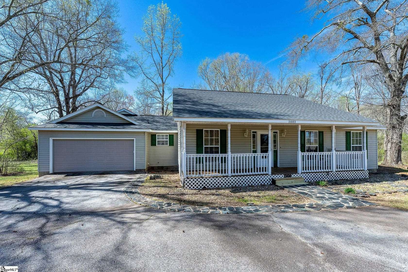2.5 Acres of Land with Home for Sale in Greer, South Carolina
