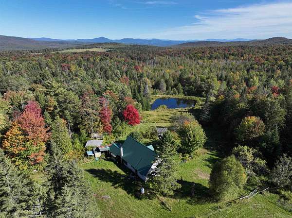 62.3 Acres of Land with Home for Sale in Sheffield, Vermont