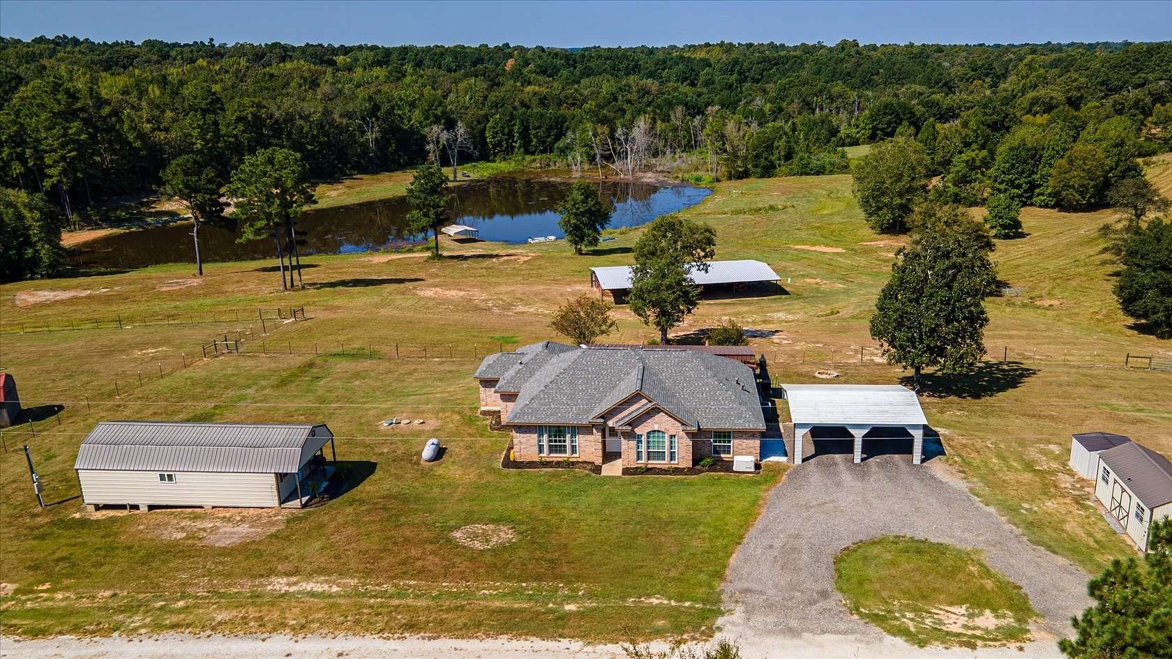 17.8 Acres of Improved Land for Sale in Centerville, Texas