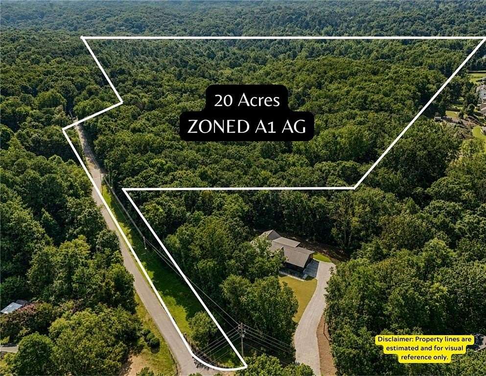 20 Acres of Land for Sale in Dawsonville, Georgia
