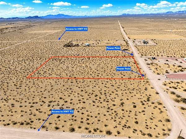 4.77 Acres of Land for Sale in White Hills, Arizona