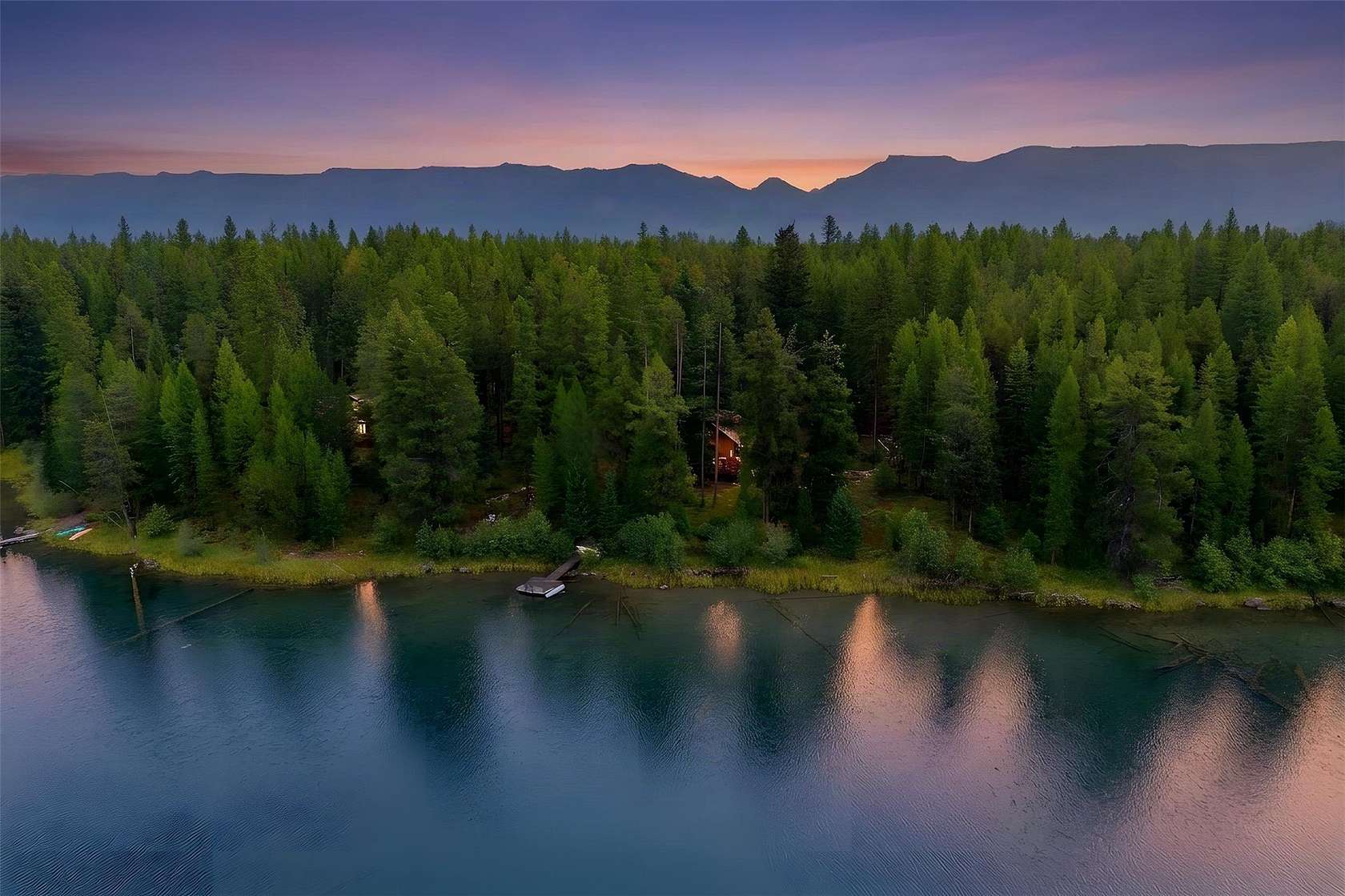 13.4 Acres of Land with Home for Sale in Seeley Lake, Montana