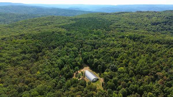 100 Acres of Recreational Land with Home for Sale in Oark, Arkansas