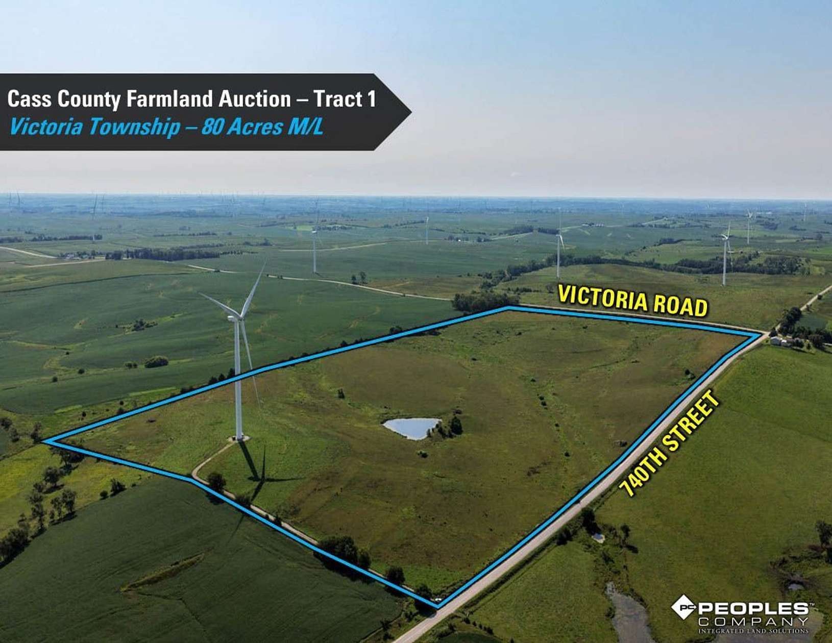 240 Acres of Land for Auction in Massena, Iowa