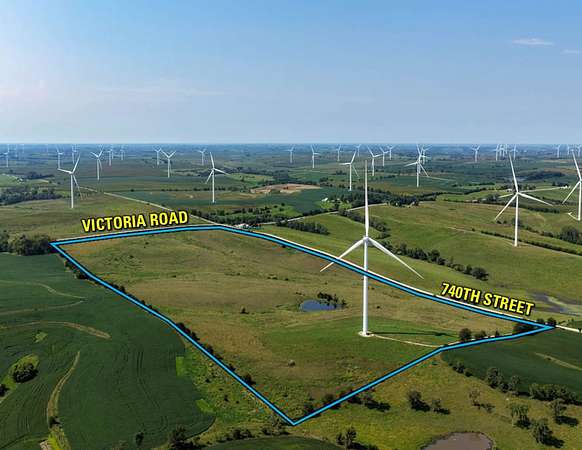 240 Acres of Land for Auction in Massena, Iowa