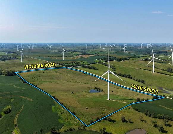 240 Acres of Land for Auction in Massena, Iowa