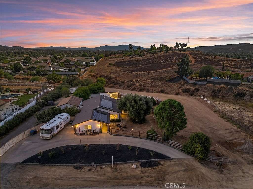 2.18 Acres of Land with Home for Sale in Wildomar, California