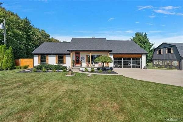 5.78 Acres of Land with Home for Sale in Chesterfield Township, Michigan