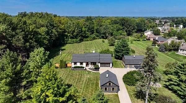 5.78 Acres of Land with Home for Sale in Chesterfield Township, Michigan