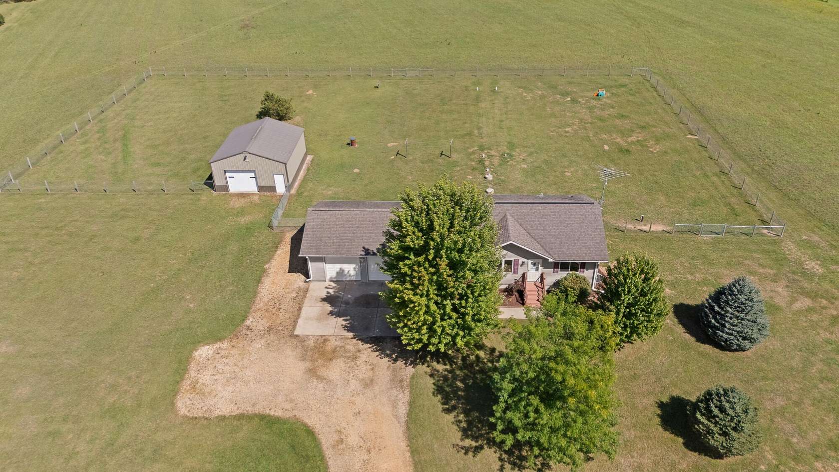 28 Acres of Land with Home for Sale in Warrens, Wisconsin