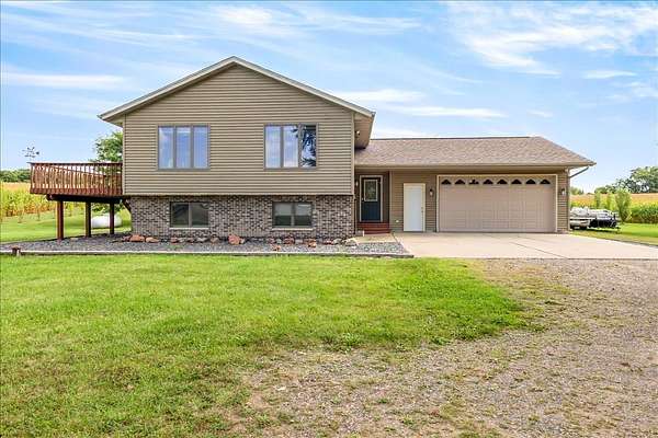 1.5 Acres of Land with Home for Sale in Cameron, Wisconsin