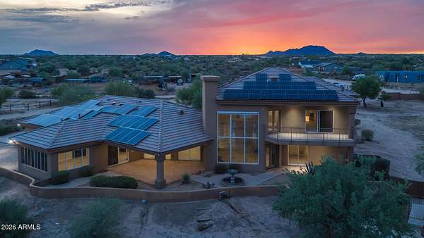 10 Acres of Land with Home for Sale in Rio Verde, Arizona