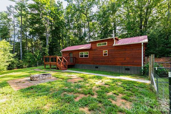 3.7 Acres of Land with Home for Sale in Black Mountain, North Carolina