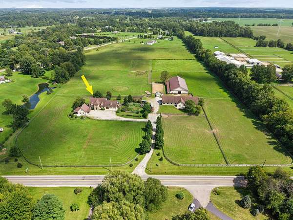 11.1 Acres of Land with Home for Sale in Sunbury, Ohio