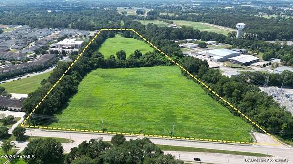 26.8 Acres of Commercial Land for Sale in Carencro, Louisiana