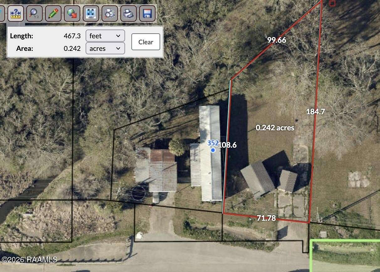 0.24 Acres of Commercial Land for Sale in Lafayette, Louisiana