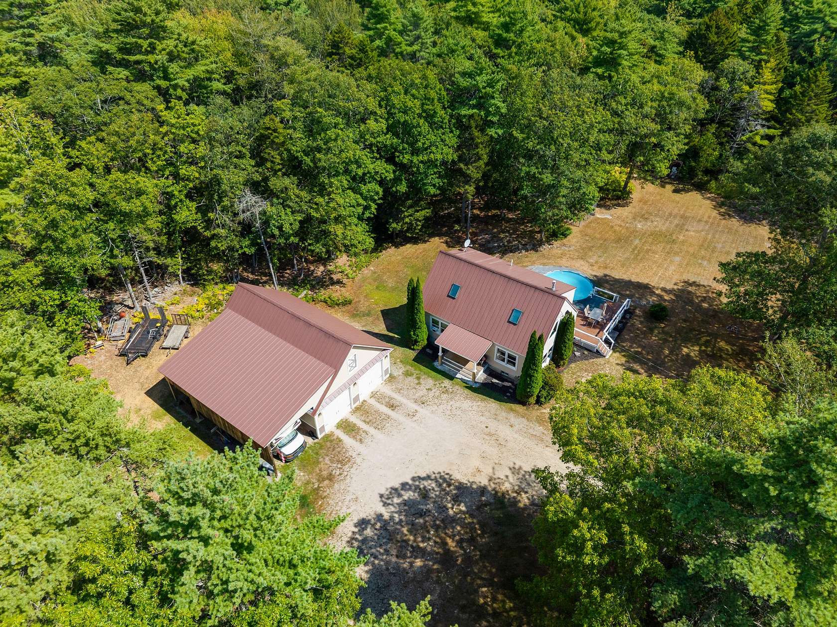 5.7 Acres of Land with Home for Sale in Westport Island, Maine