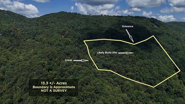 13.3 Acres of Land for Sale in Leicester, North Carolina