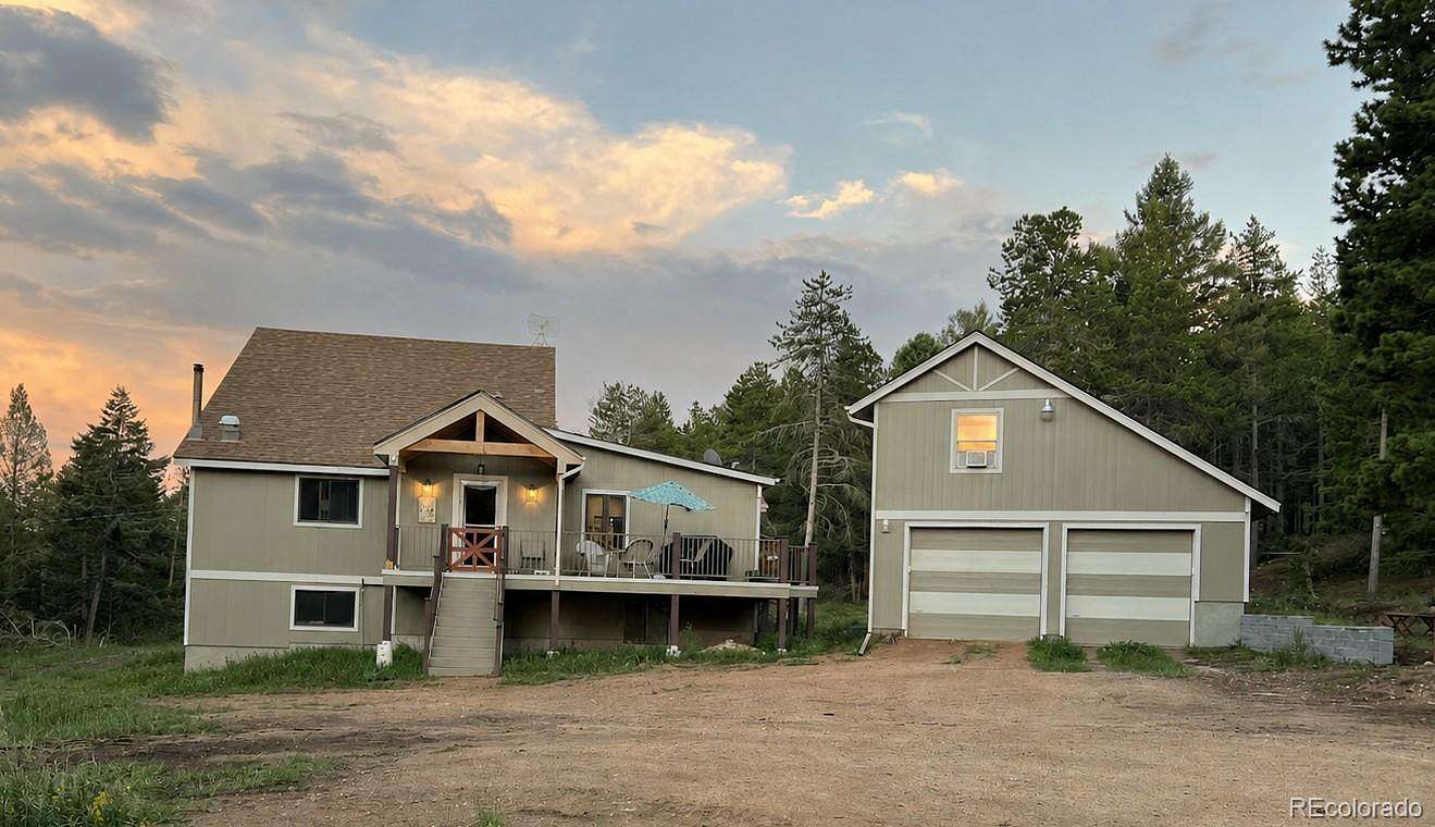 6.69 Acres of Land with Home for Sale in Conifer, Colorado