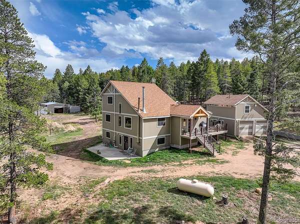 6.69 Acres of Land with Home for Sale in Conifer, Colorado