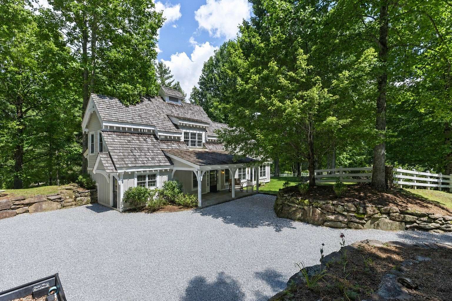 4 Acres of Land with Home for Sale in Cashiers, North Carolina