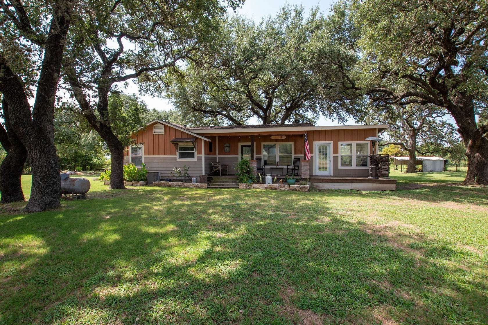 12.3 Acres of Recreational Land with Home for Sale in Tow, Texas
