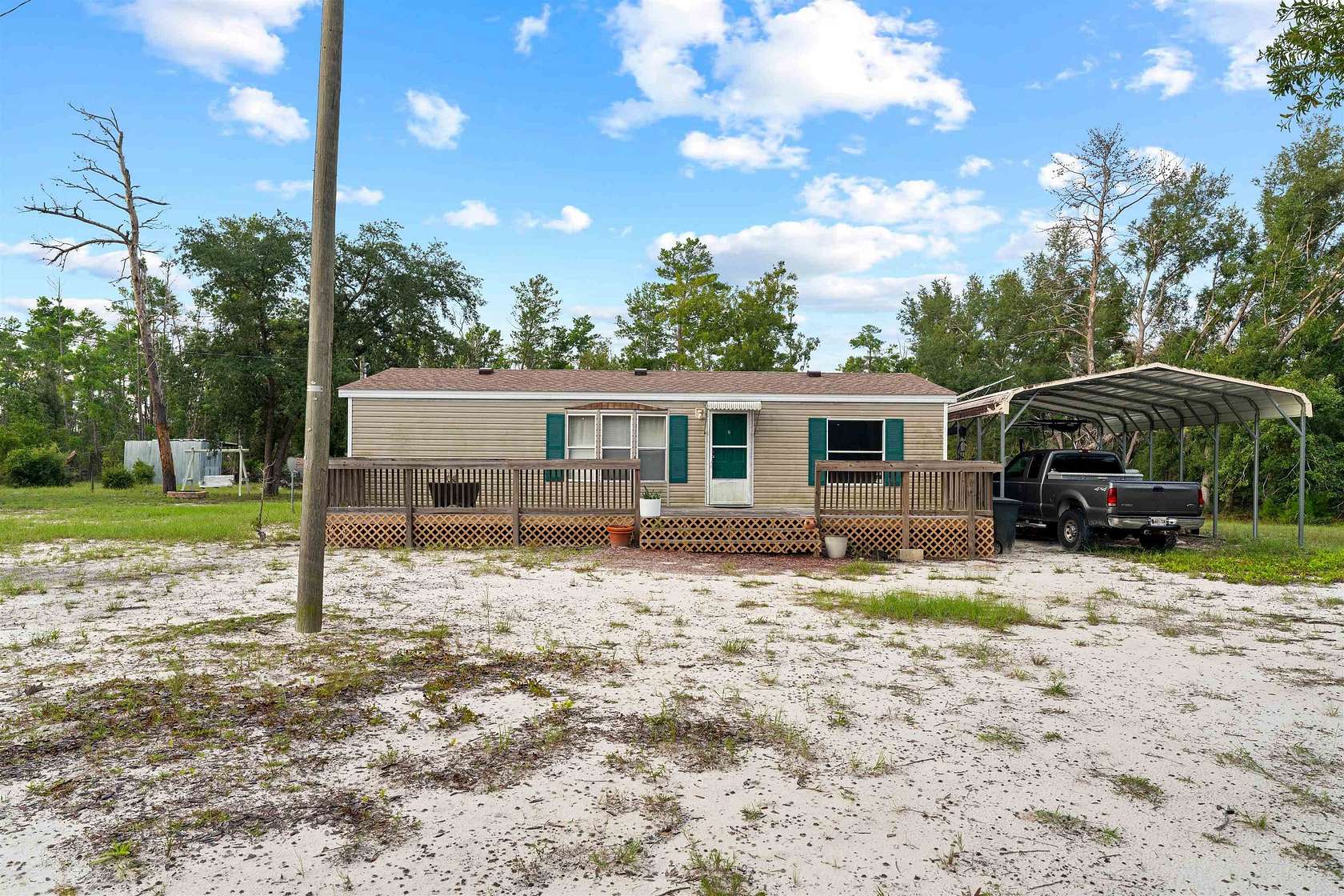 2 Acres of Land with Home for Sale in Keaton Beach, Florida
