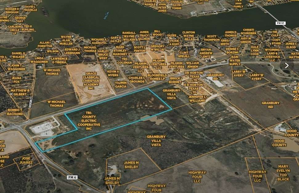 50.5 Acres of Mixed-Use Land for Sale in Granbury, Texas