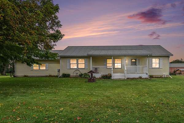 15 Acres of Land with Home for Sale in Homer, Michigan