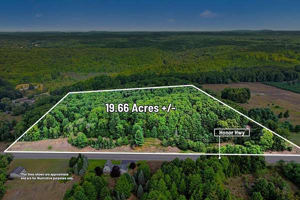 19.7 Acres of Land for Sale in Honor, Michigan