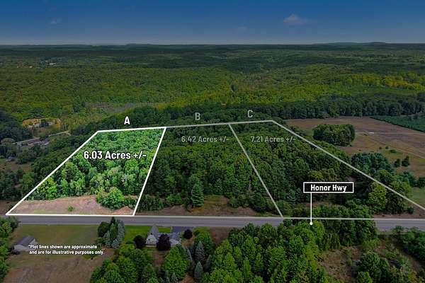 6 Acres of Residential Land for Sale in Honor, Michigan