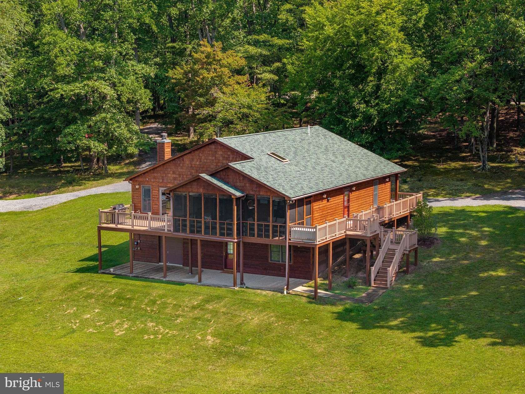 20 Acres of Recreational Land with Home for Sale in Baker, West Virginia