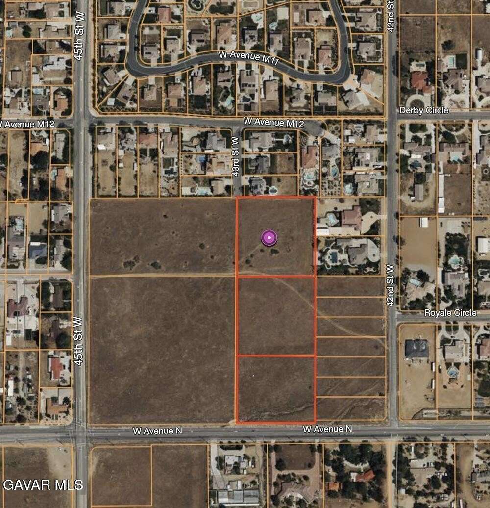 7.2 Acres of Land for Sale in Lancaster, California