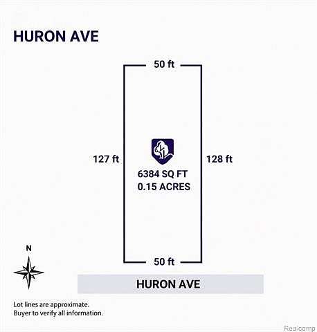 0.11 Acres of Residential Land for Sale in Mount Clemens, Michigan