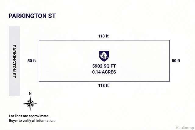 0.14 Acres of Residential Land for Sale in Roseville, Michigan