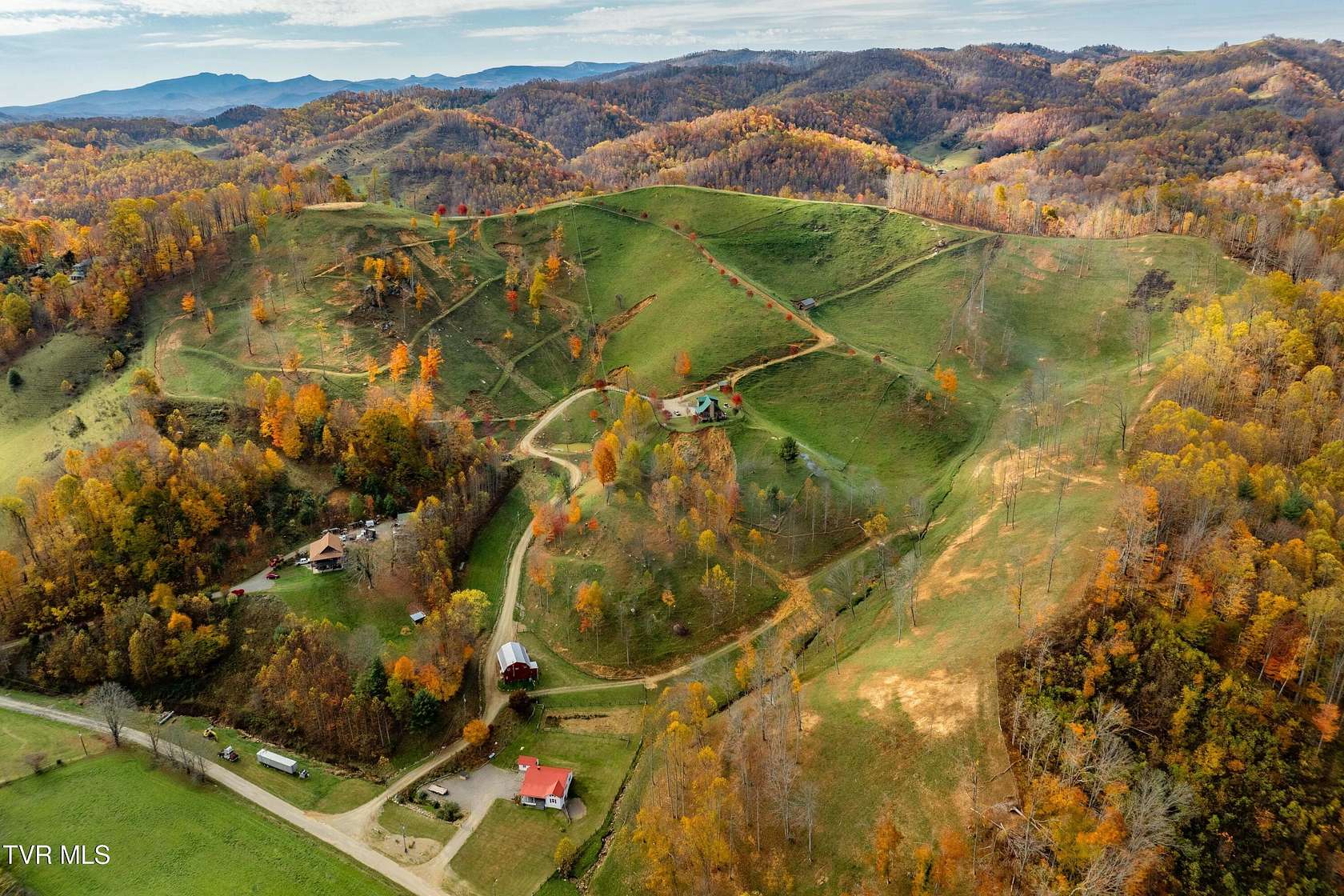 39.8 Acres of Land with Home for Sale in Trade, Tennessee