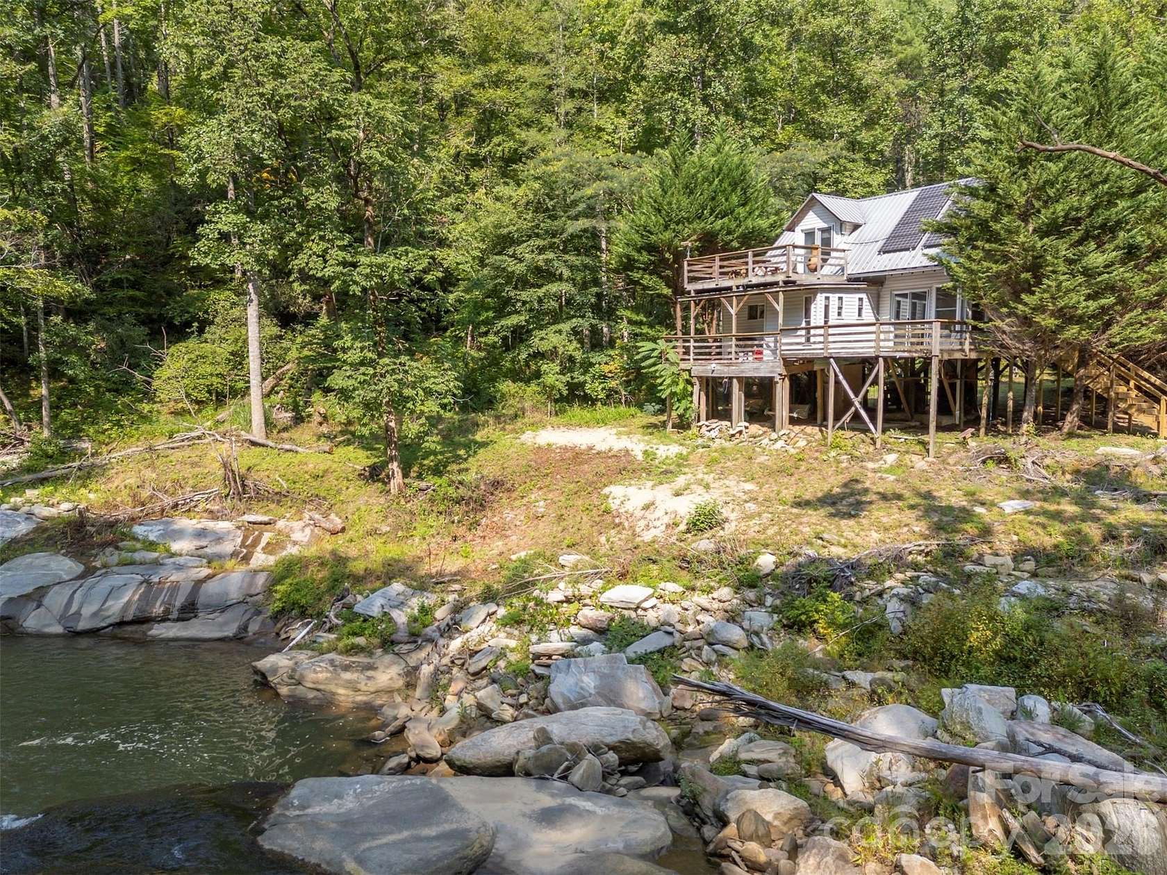 19.2 Acres of Land with Home for Sale in Hendersonville, North Carolina