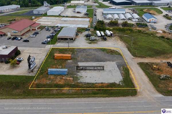 0.66 Acres of Commercial Land for Sale in Brandenburg, Kentucky