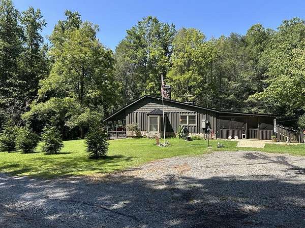 8.26 Acres of Land with Home for Sale in Ellijay, Georgia